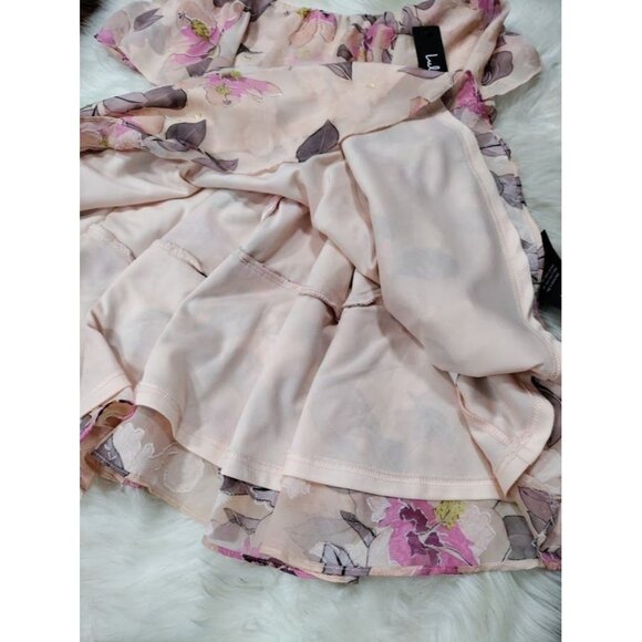 Lulus Perfect Paradise Festival Whimsy Floral Fairy Twee Y2k Wedding Guest M NWT - Picture 6 of 11